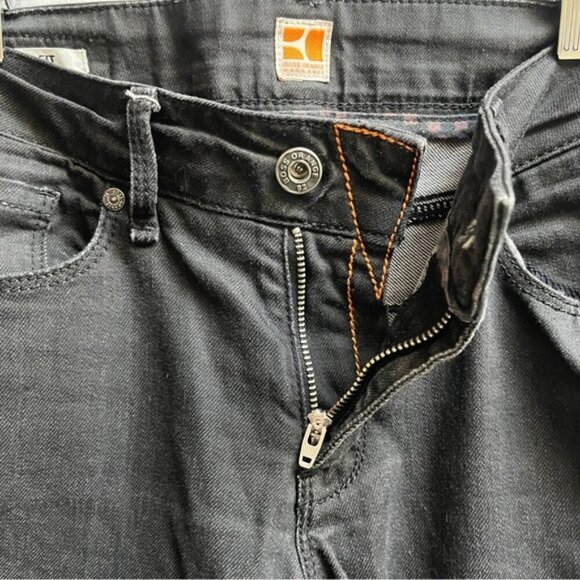 Boss Orange Lessunta Hugo Boss straight fit black denim jeans Sz 28 - Picture 7 of 13
